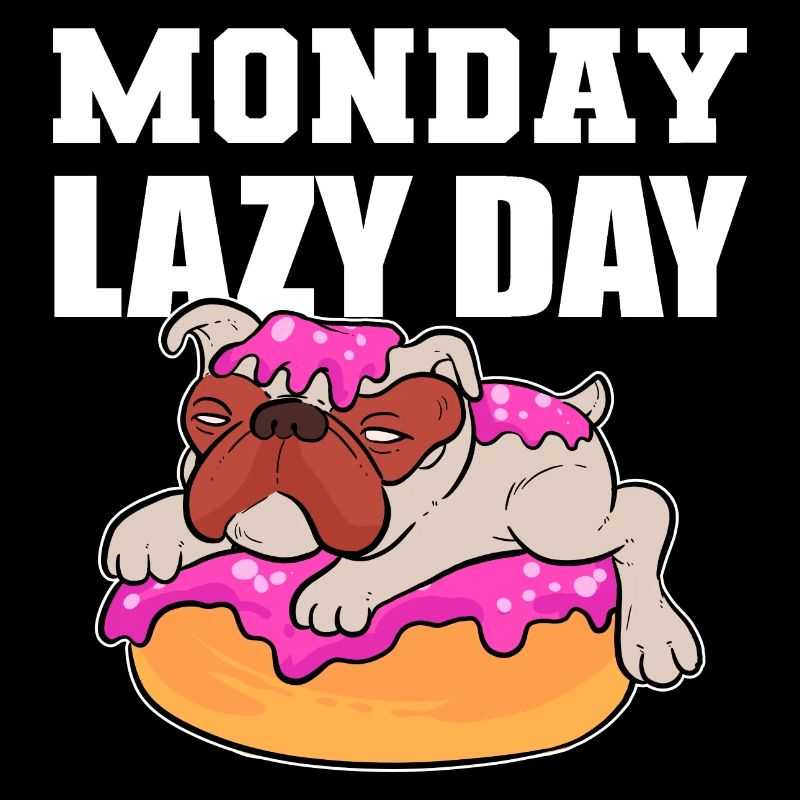 Monday lazy day office worker poison