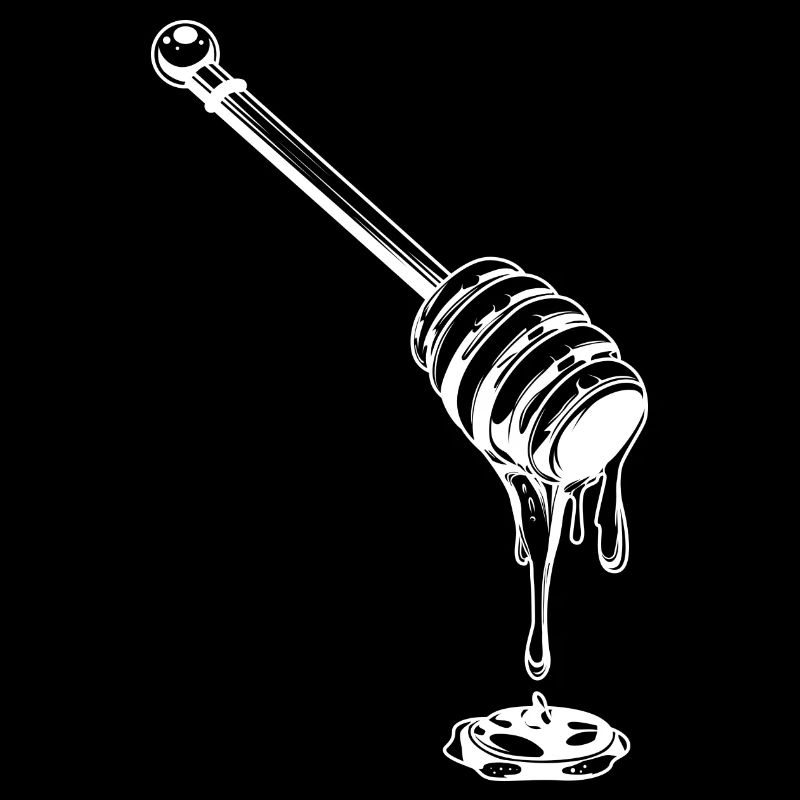 honey honey spoon beekeeper