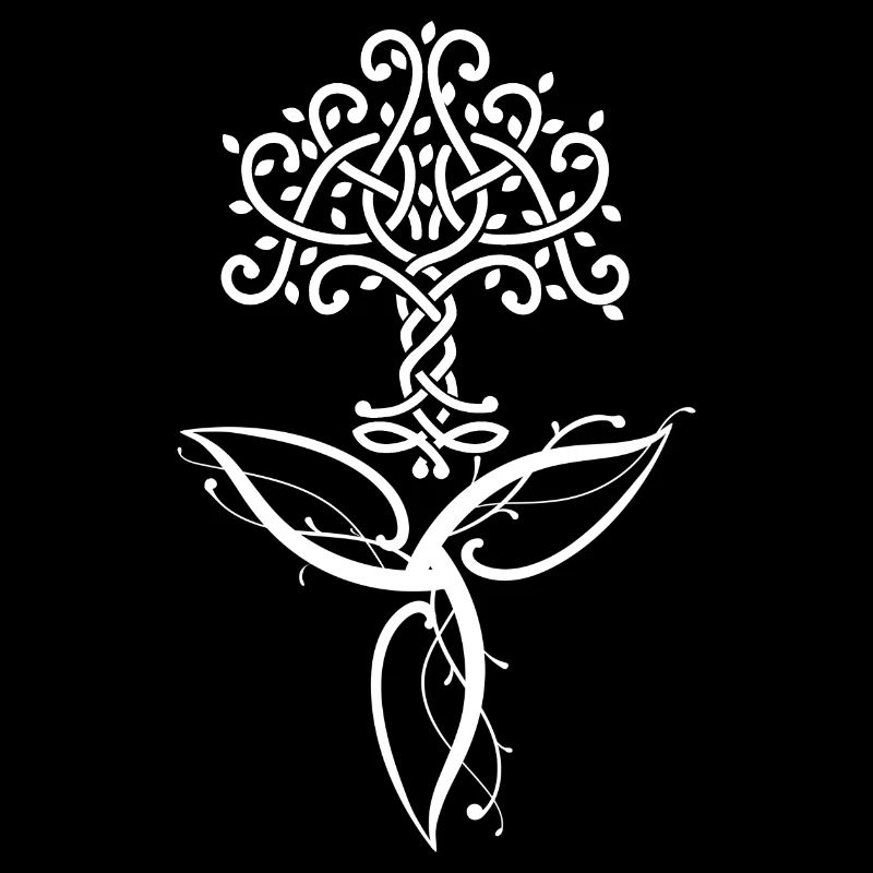 Celtic Ireland Viking Celtic Knot Pattern Tree