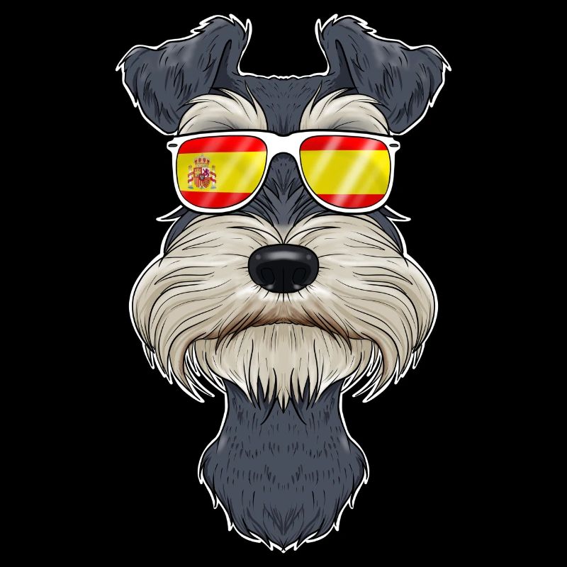 Miniature Schnauzer I Spain Sunglasses I Spanish