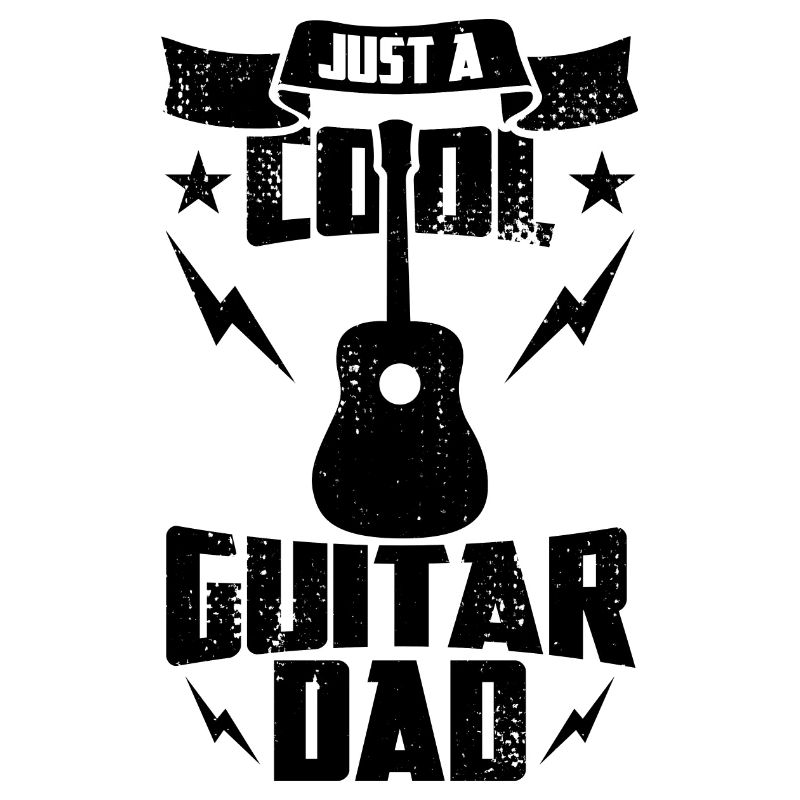 Tout simplement un papa guitariste cool