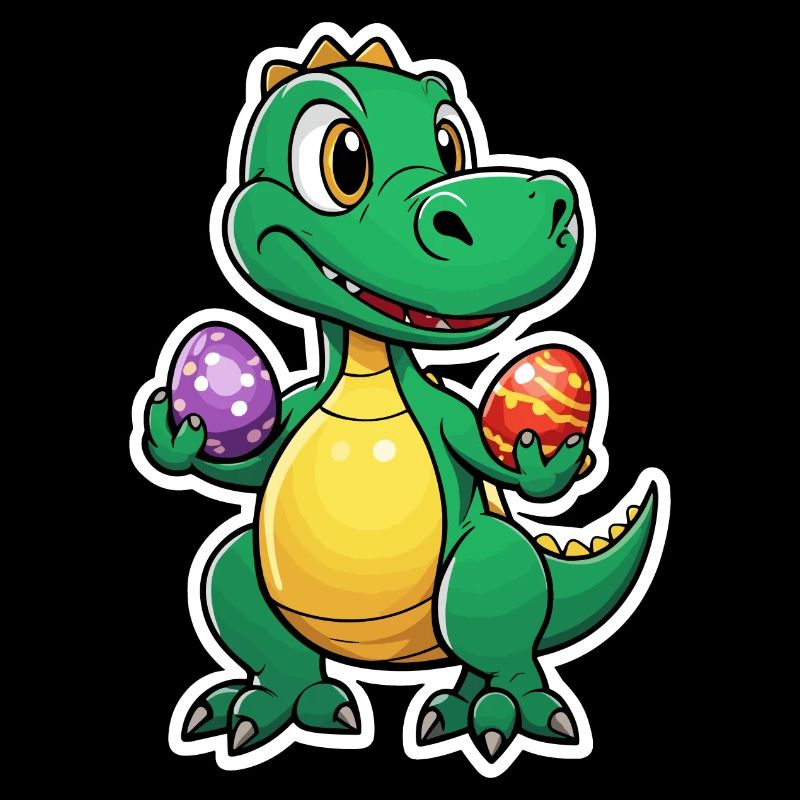 Dinosaur Easter Eggs Easter