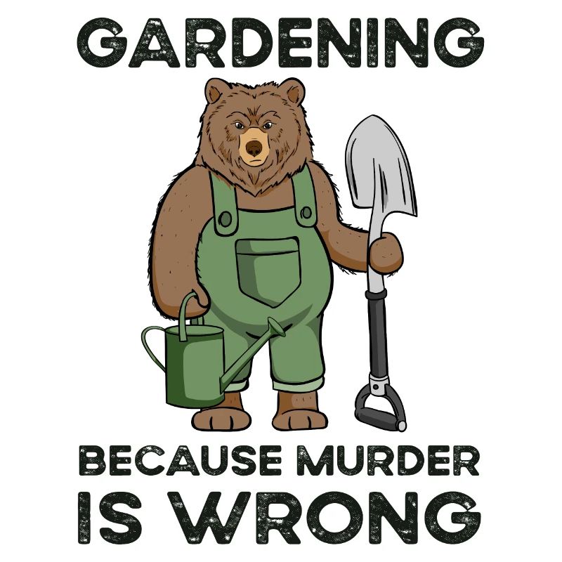 Gardening Because Murder Is Wrong