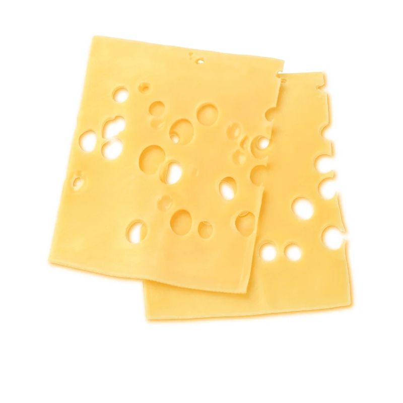 Une tranche de fromage pour le petit-déjeuner grillé