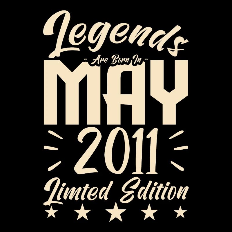 Born May 2011 Birthday gift 2011.