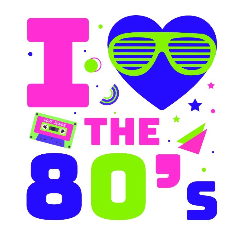 80er Jahre Retro KostümMottoparty Kostüm 90s Party