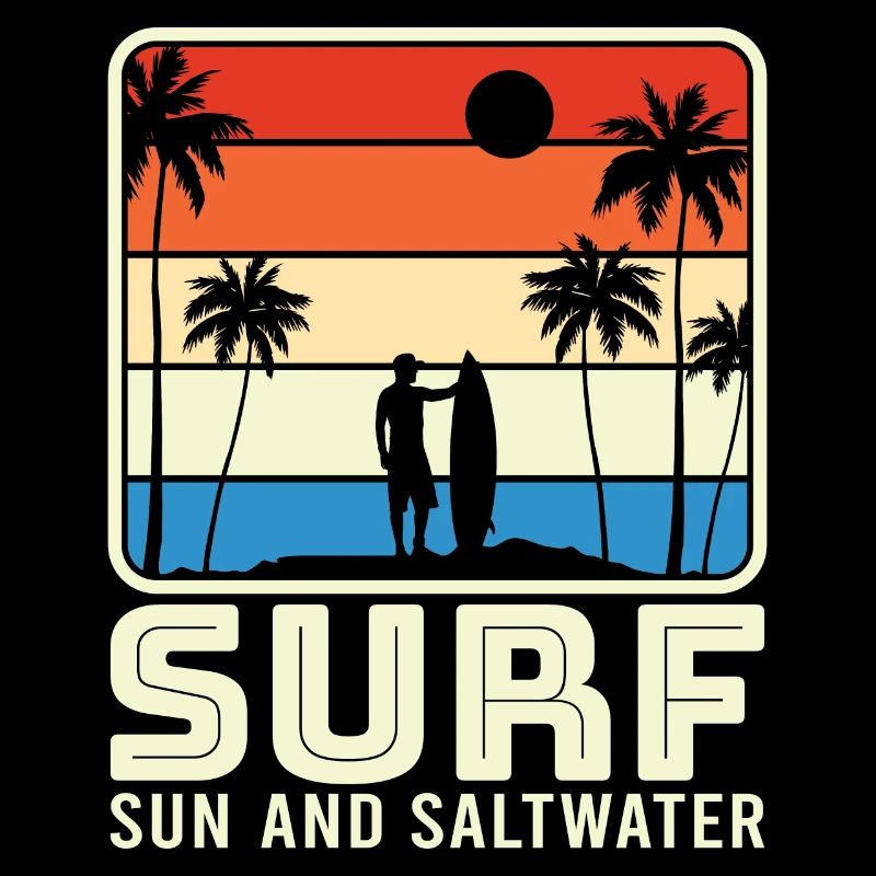 Surf, kitesurf, wakeboard, beach surfers