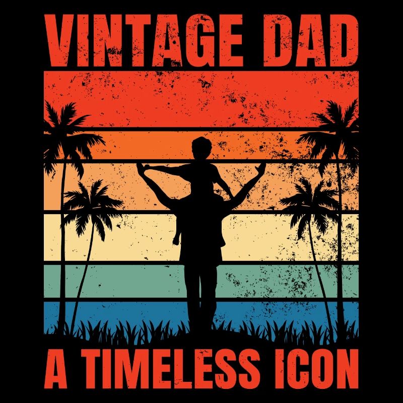 Retro Vintage Daddy 60s 70s 80s 90s Costume de fête