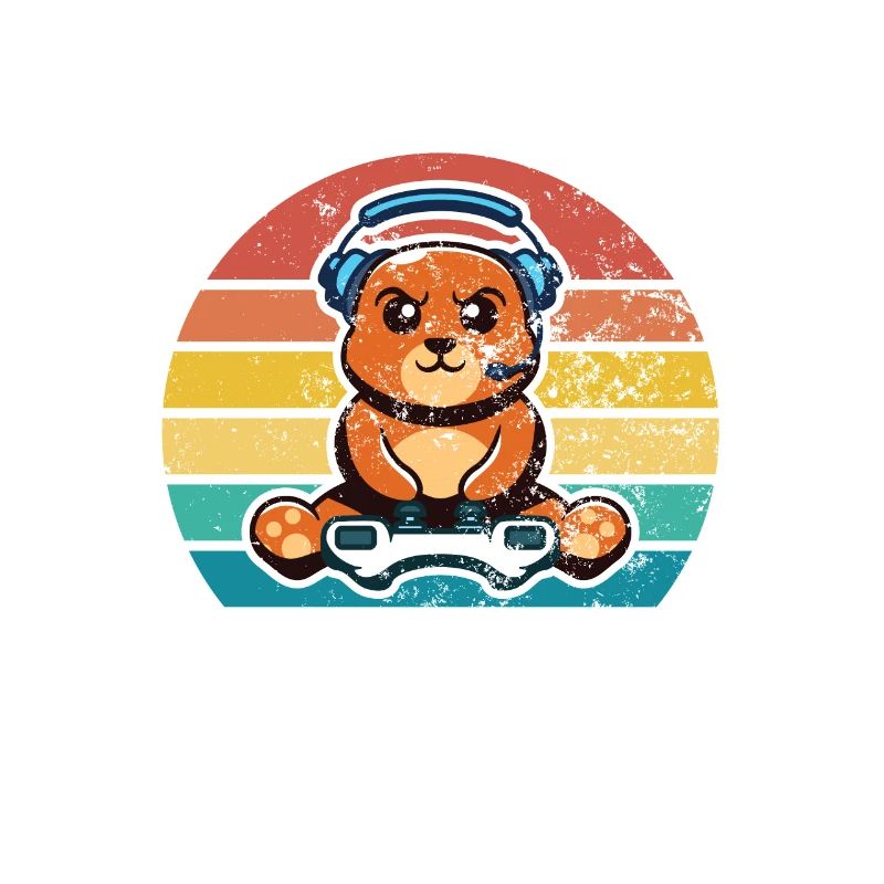 Gaming, Zocken, Videospiel, Grumpy Katze Gamer