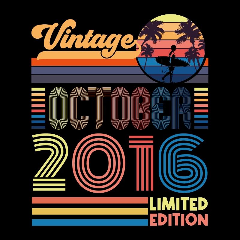 Anniversary October 2016. Gift October 2016.