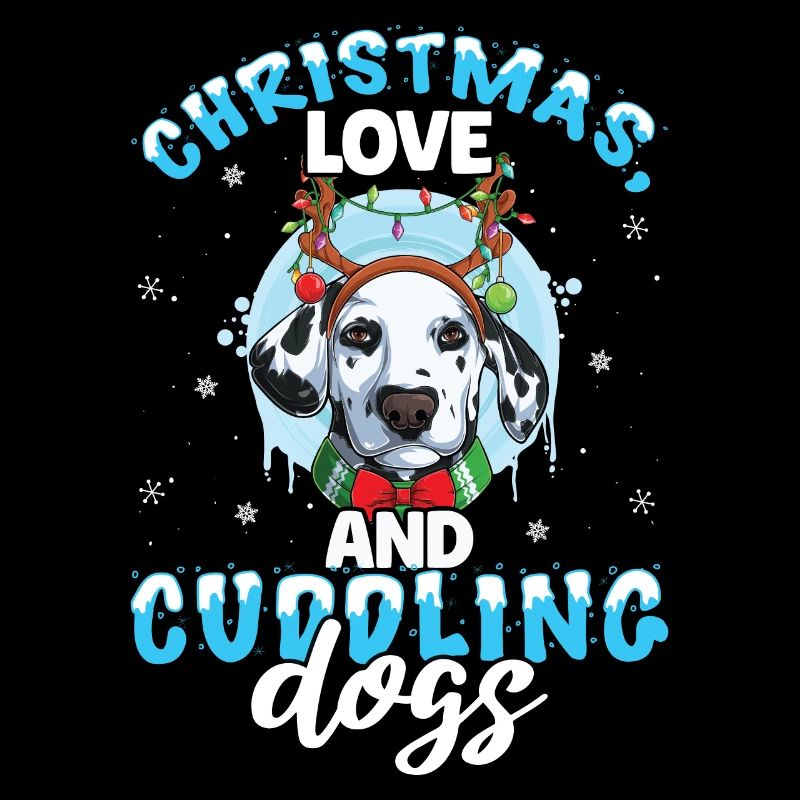 Hund Mops Tierliebe Weihnachten, Liebe und Hunde