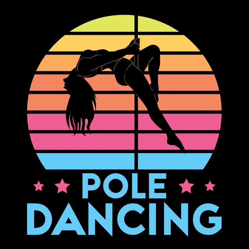 Pole Dance Tänzerin, Stangentanz, Pole Dancing