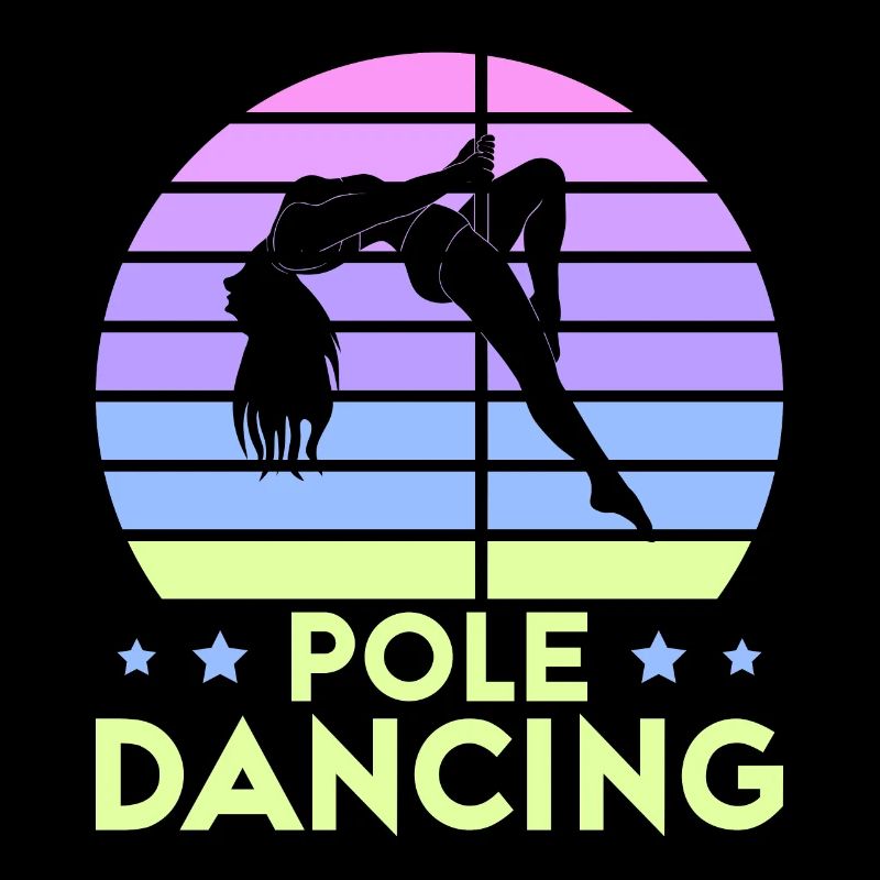 Pole Dance Tänzerin, Stangentanz, Pole Dancing