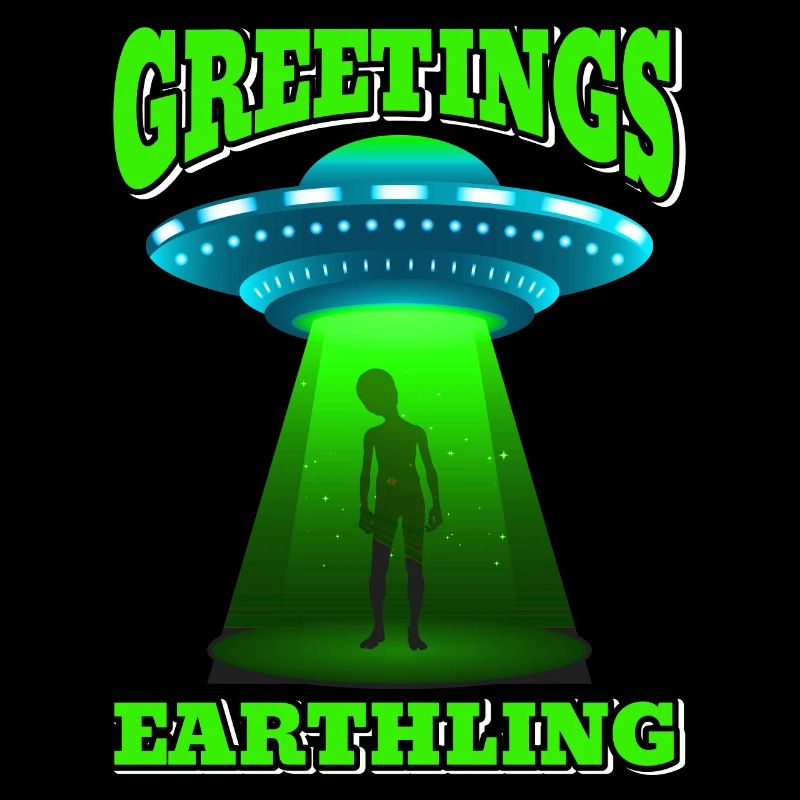 Alien, UFO, UAP, Space, Weltraum Flugobjekt