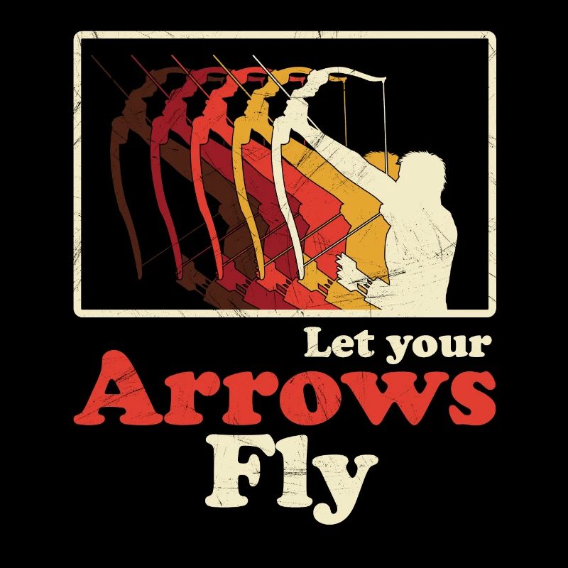 Bogensport Bogenschütze Bogenschießen Pfeil Bogen