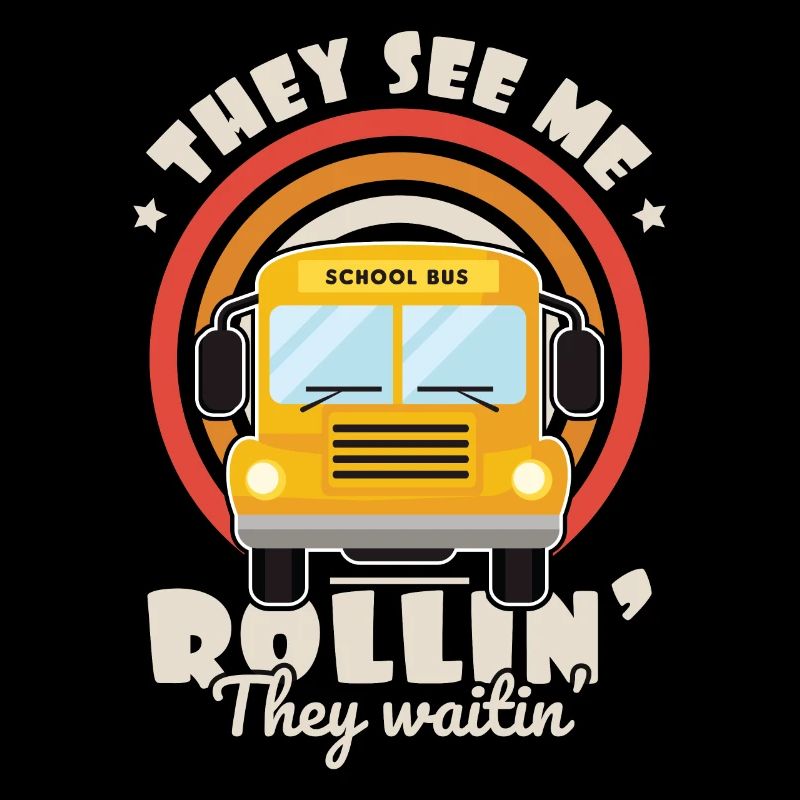 funny bus driver school bus driver saying gift