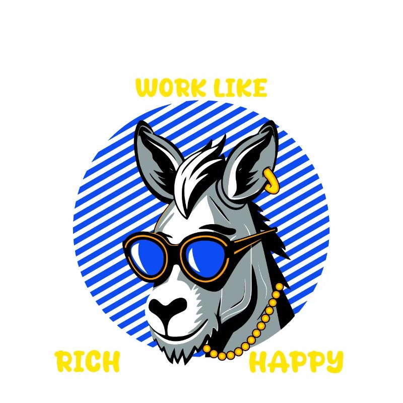 Rich donkey: Hard work pays off, motivation