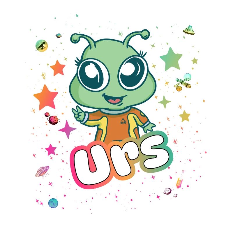 URS - Beau nom de garçon avec un extraterrestre mignon