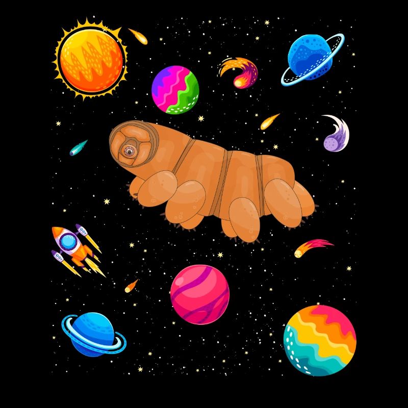 Bärtierchen Im Weltraum! Nerd, Geek Science