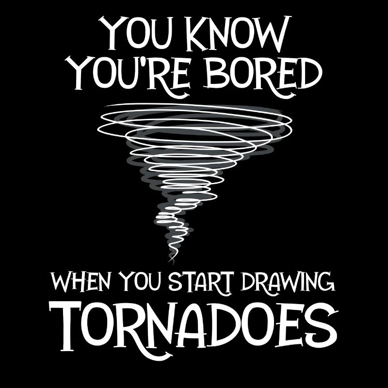 Drôle Science Humour Nerd Geek Tornade