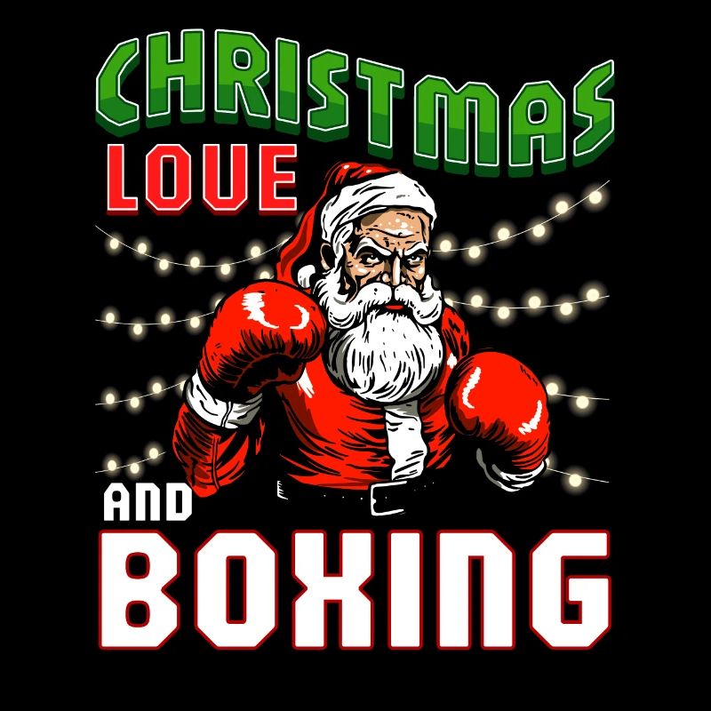 Amour de Noël Boxer Boxer Cadeau de Noël