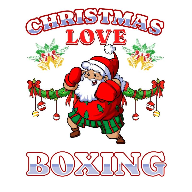 Amour de Noël Boxer Boxer Cadeau de Noël