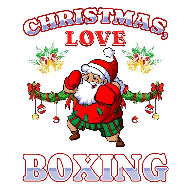 Amour de Noël Boxer Boxer Cadeau de Noël