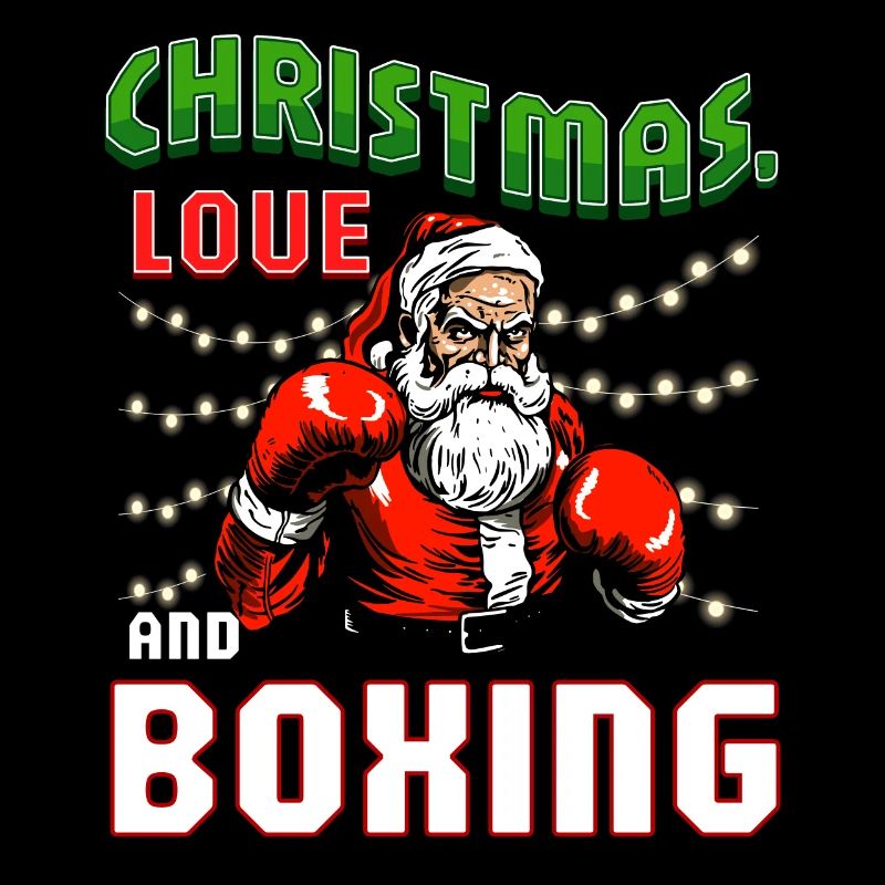 Amour de Noël Boxer Boxer Cadeau de Noël