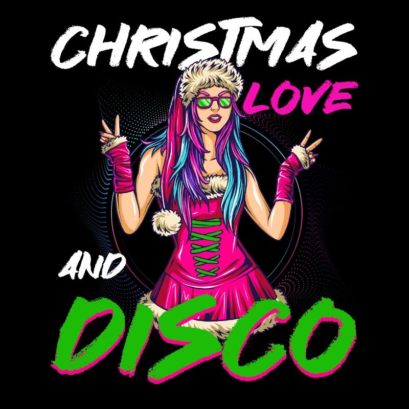 Weihnachten Disco, Rave, Techno, House, Goa, Party
