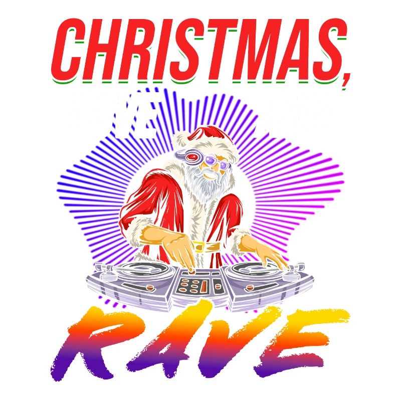 Noël Disco, Rave, Techno, House, Goa, Fête