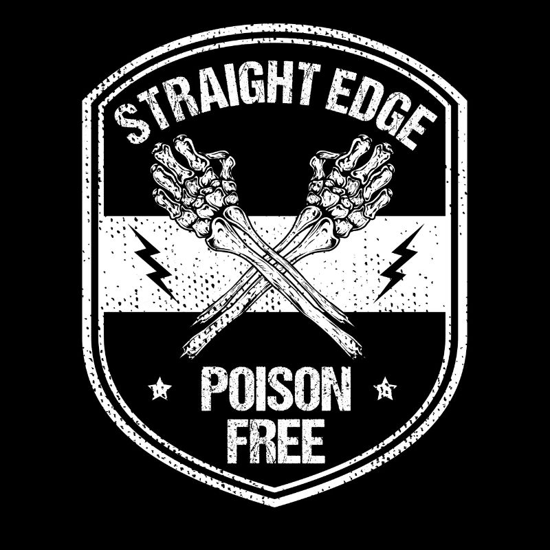 Vegan, gegen Drogen, Hardcore Punk Straight Edge