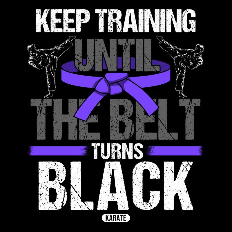 Black Belt: Motivation Martial Art Karate