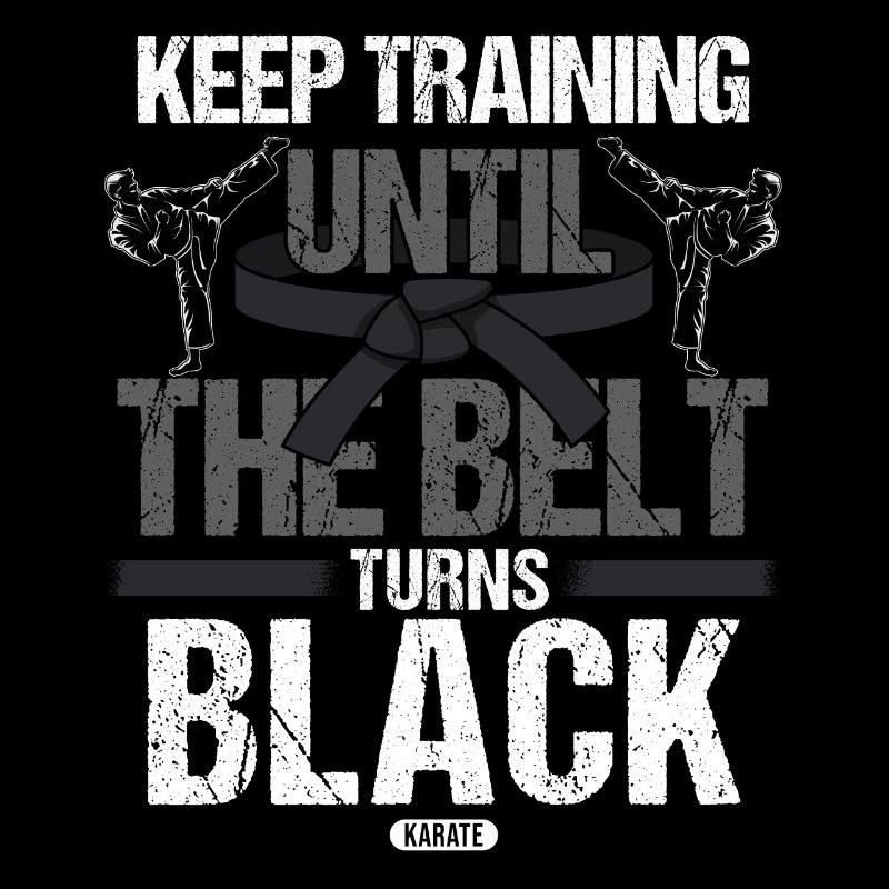 Schwarzer Gürtel: Motivation Kampfkunst Karate