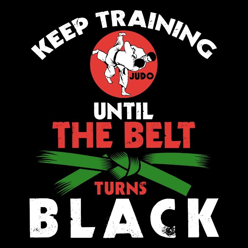 Black Belt: Motivation Martial Art Judo