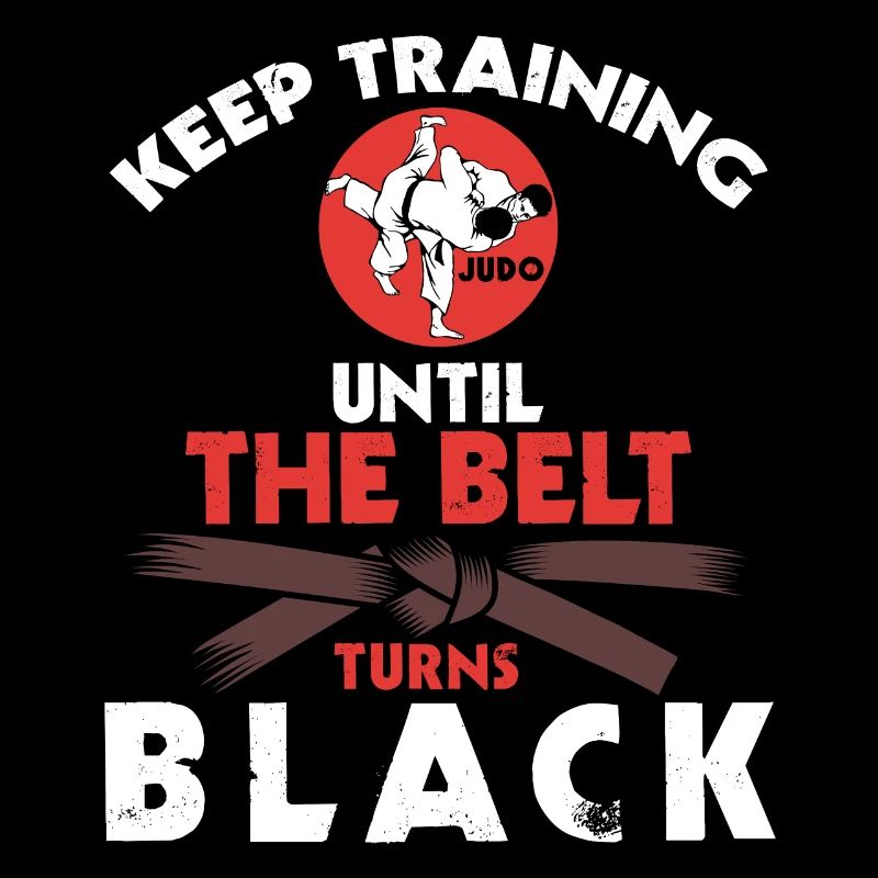 Black Belt: Motivation Martial Art Judo