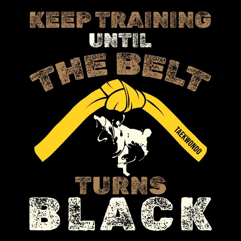 Schwarzer Gürtel: Motivation Kampfkunst Taekwondo