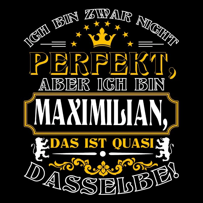 Funny MAXIMILIAN for Name Day with Name Name