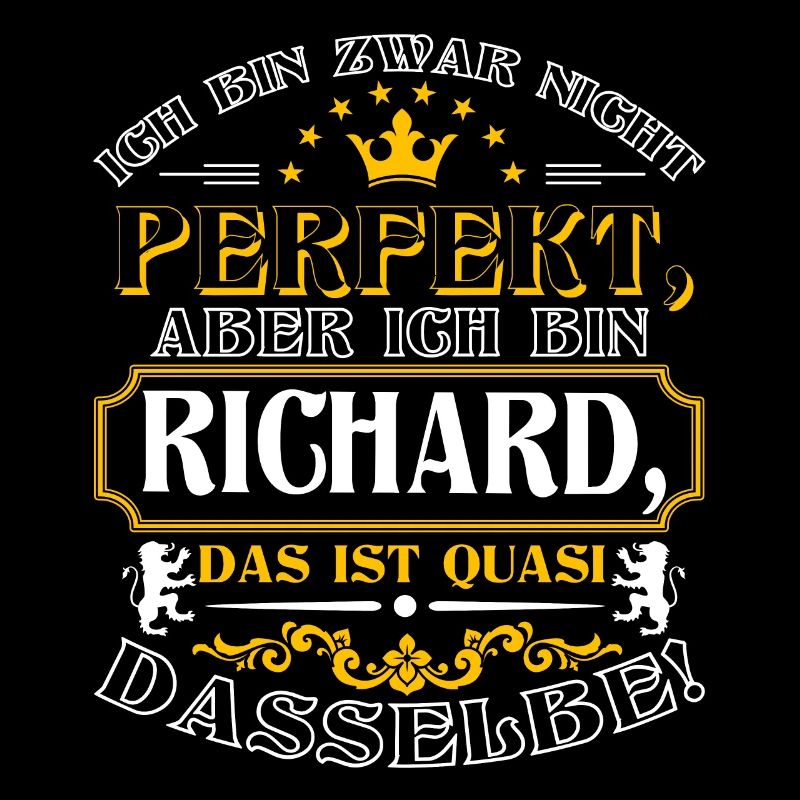 Funny RICHARD for Name Day with Name Name