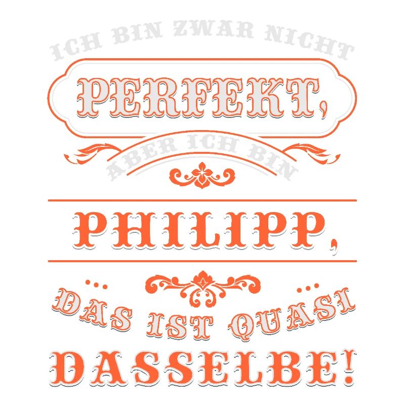 Funny PHILIPP for name day with name name