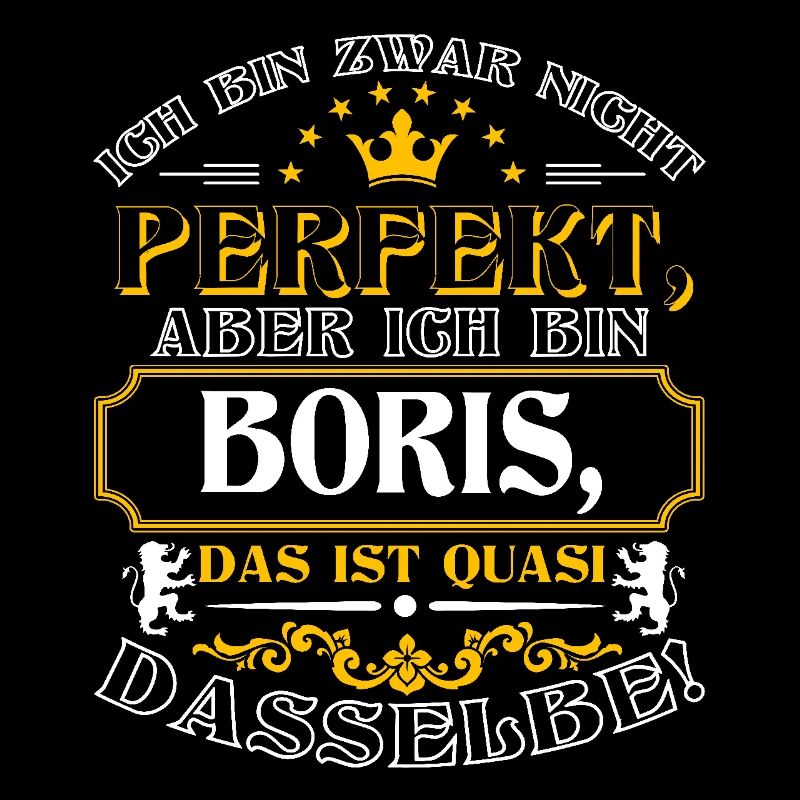 Funny BORIS for Name Day with Name Name
