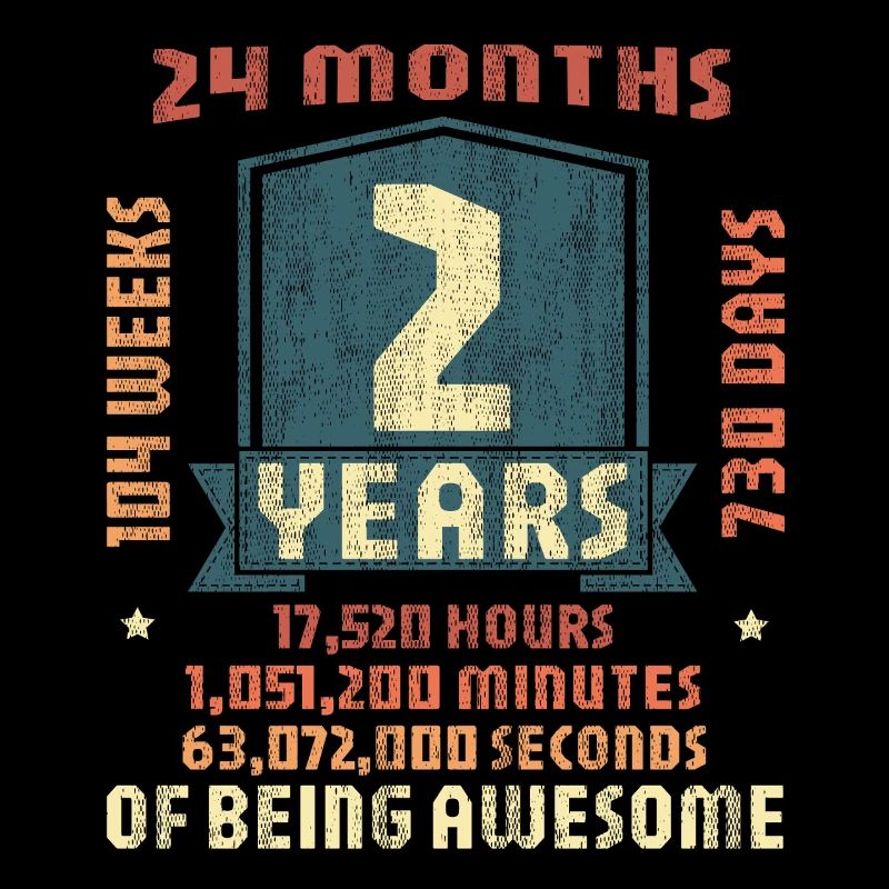 2 ans ! Cadeau d’anniversaire pour les 2 ans