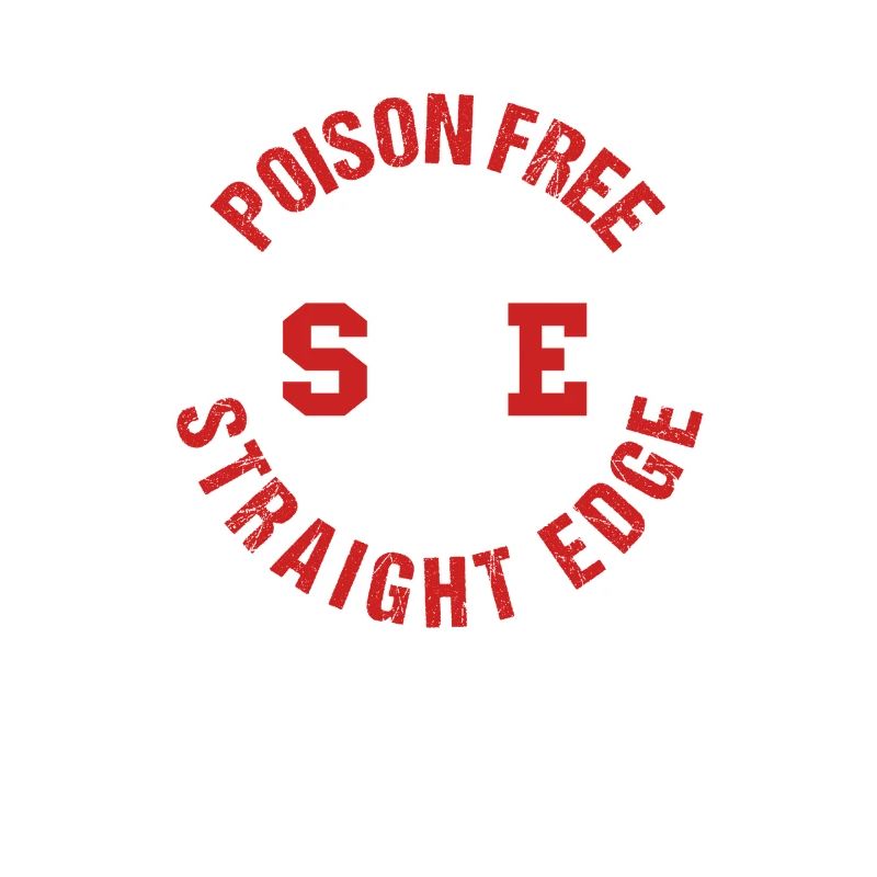 Straight Edge Végétalien, Anti-drogue, Punk