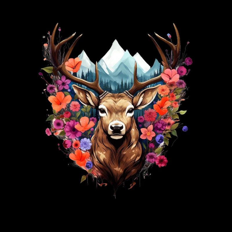 Replacement dirndl deer antlers deer