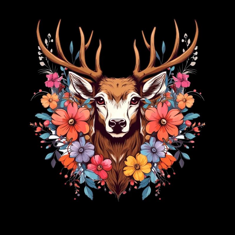 Replacement dirndl deer antlers deer