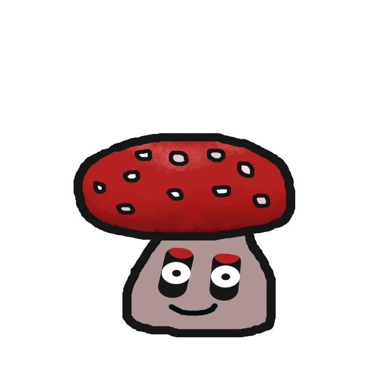 mushroom, toadstool, forest dweller, poisonous, friendly