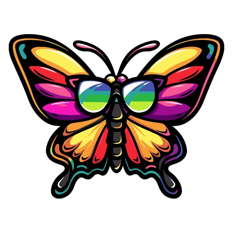Papillon Bande Dessinée Cool