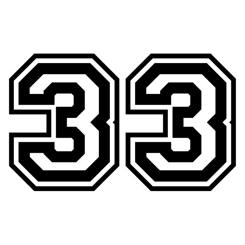 33 Numéro de numéro