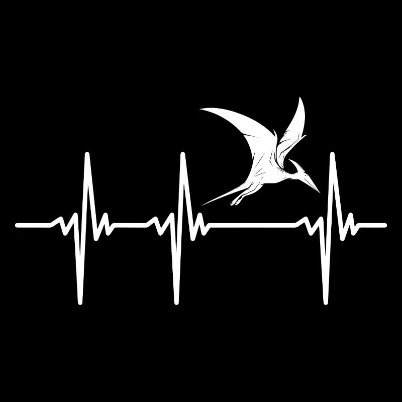 Heartbeat Dino Pteranodon Pterosaur Dinosaur