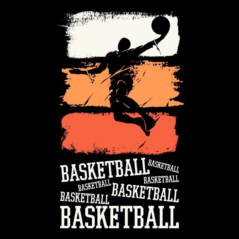 Basketteur Basketteur Dunking Vintage Retro