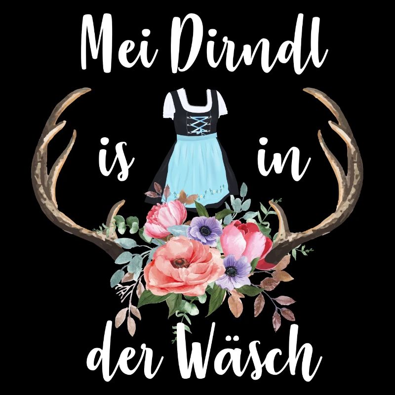 Mon Dirndl est dans la lessive